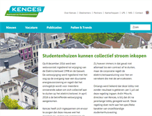 Tablet Screenshot of kences.nl